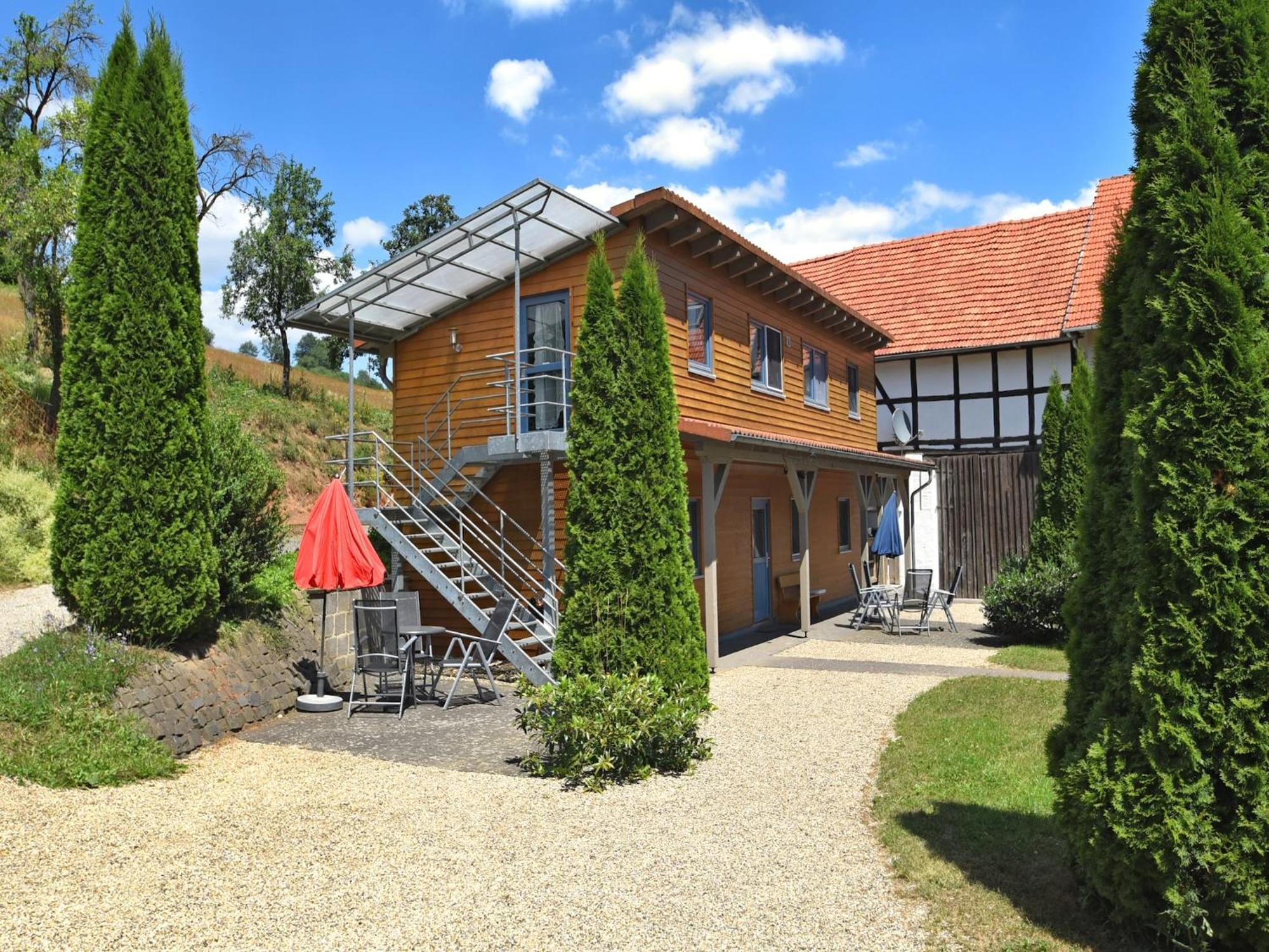 Charming Apartment With Private Terrace Bad Wildungen Exteriér fotografie